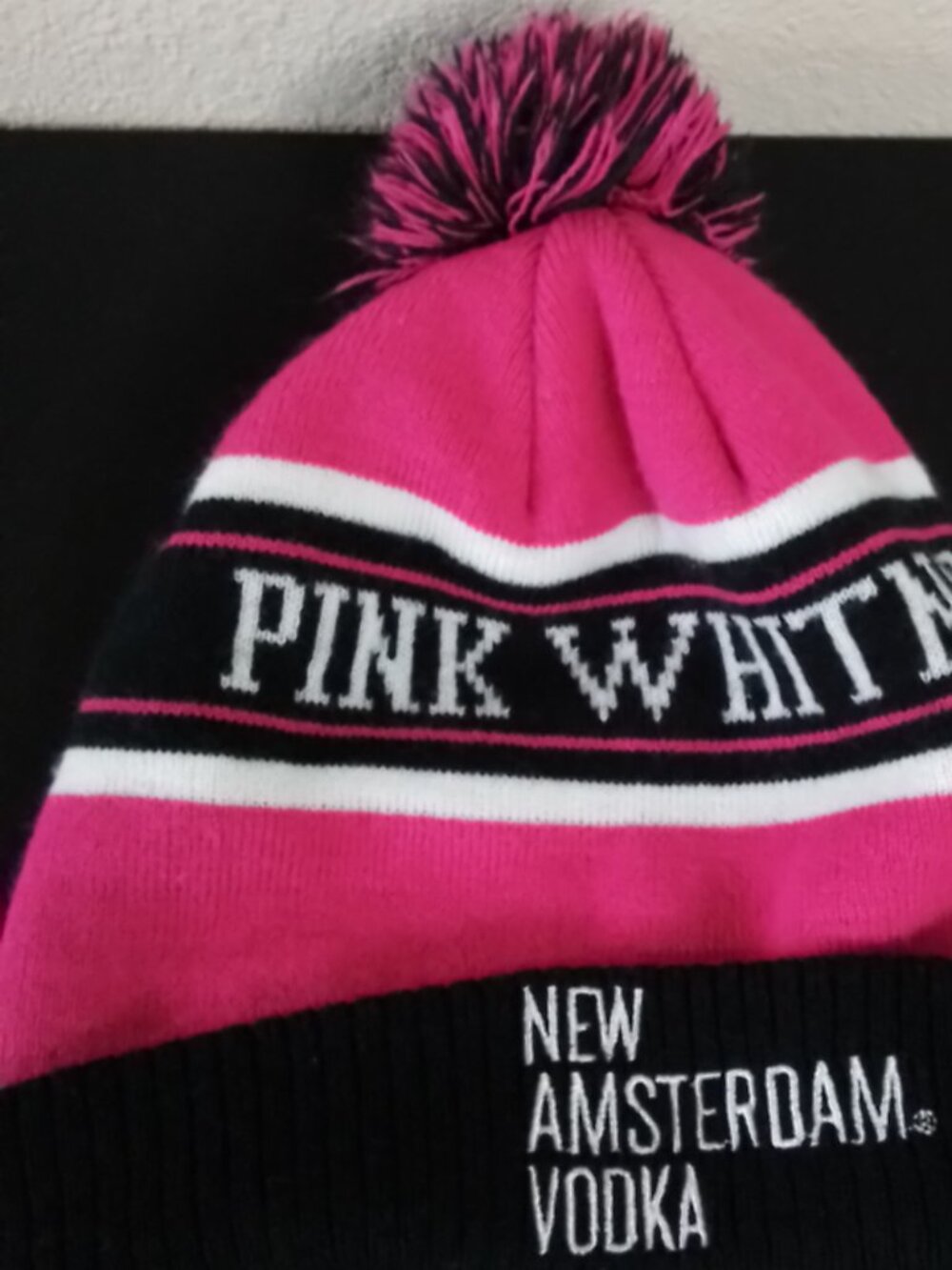 PINK WHITNEY BEANIE New Amsterdam Vodka